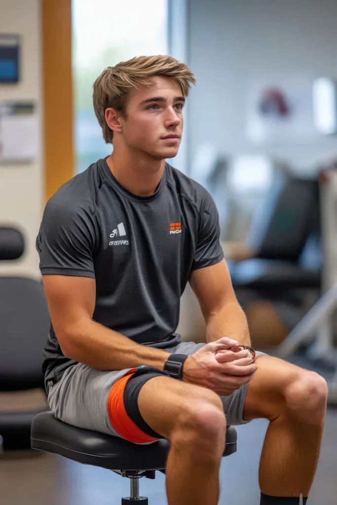 man exercising at the gym after completing alcohol addiction treatment