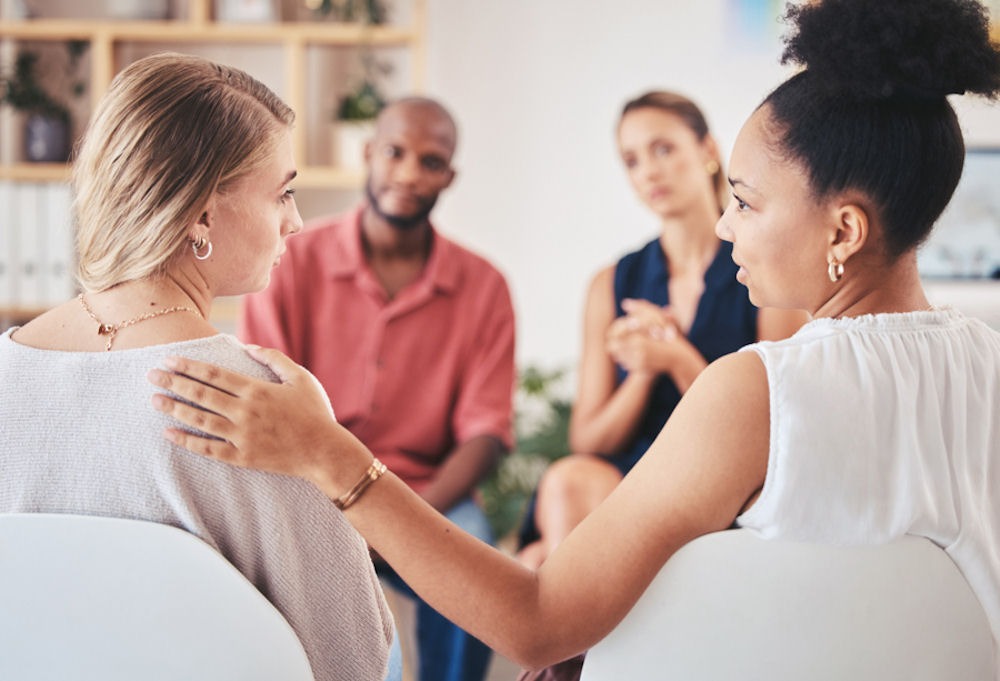 group therapy in rehab