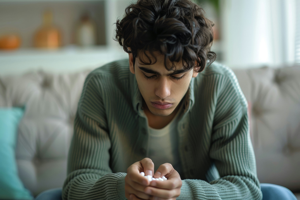 do-drug-detox-kits-work person reviewing drug detox kits for different substance use effects